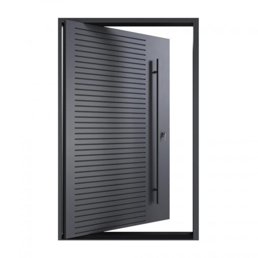 striped pivot door 1