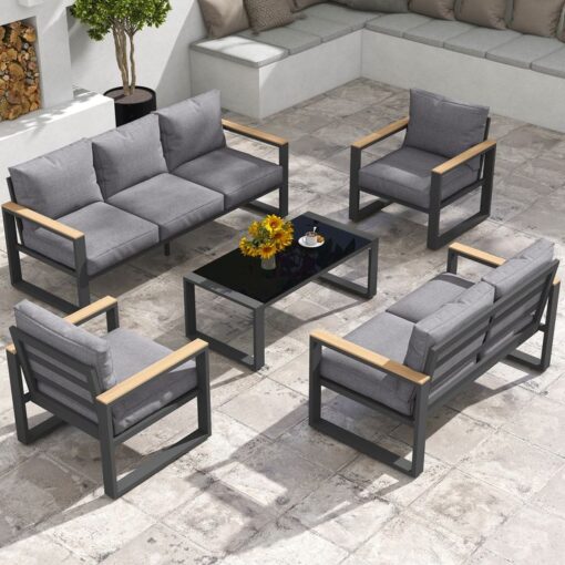 METAL GARDEN FURNITURE SET