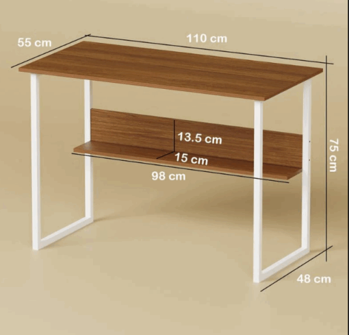 METAL FRAME COMPUTER DESK - Image 3