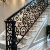 Decorative black handrail-11