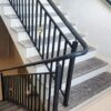 decorated black and gold handrail-09