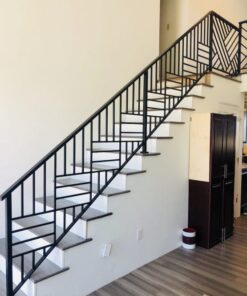 GEOMETRIC BLACK HANDRAIL-15
